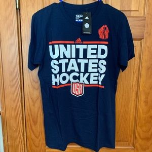Adidas United States Hockey T Shirt